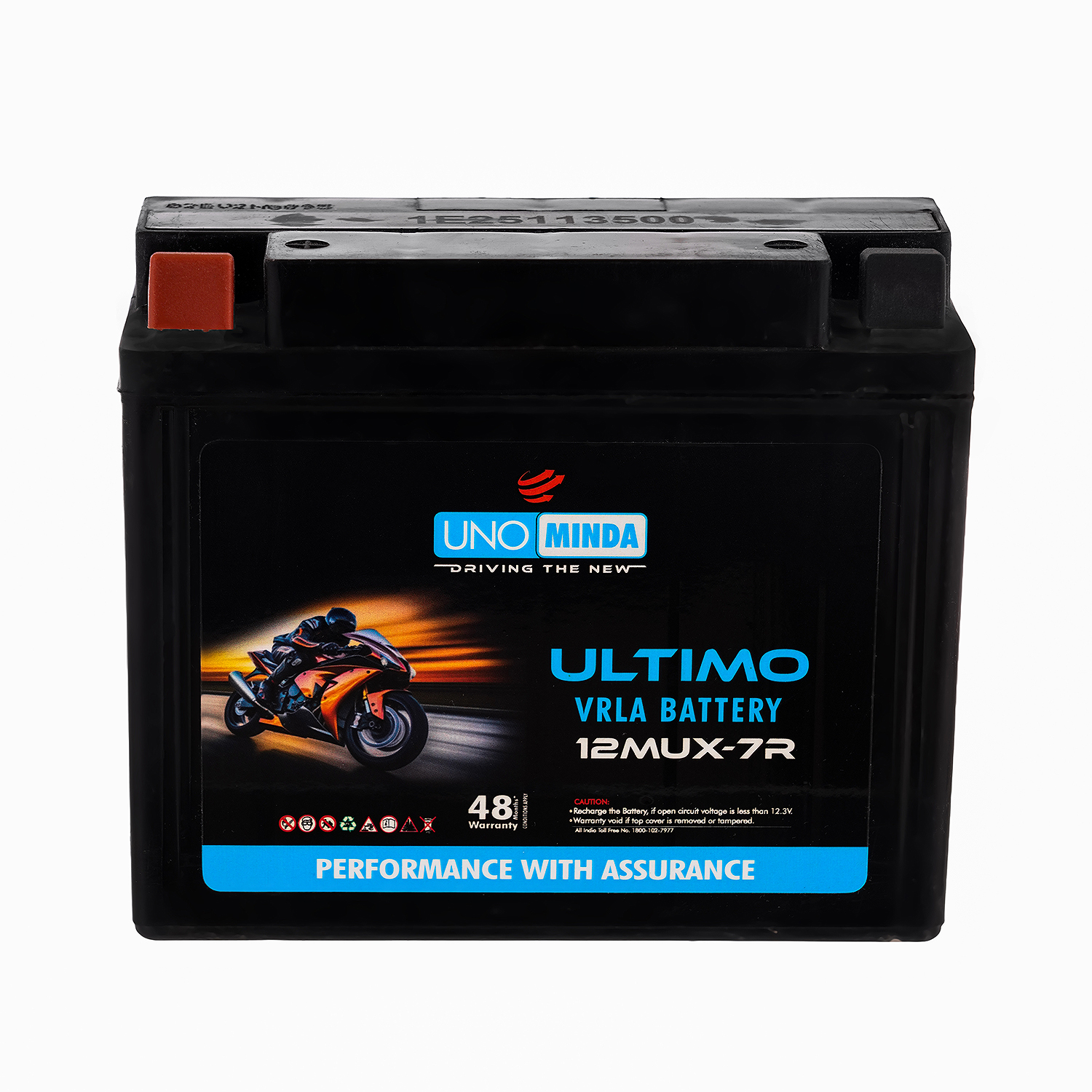 Uno Minda 12MUX-7R Ultimo battery for 2 Wheeler