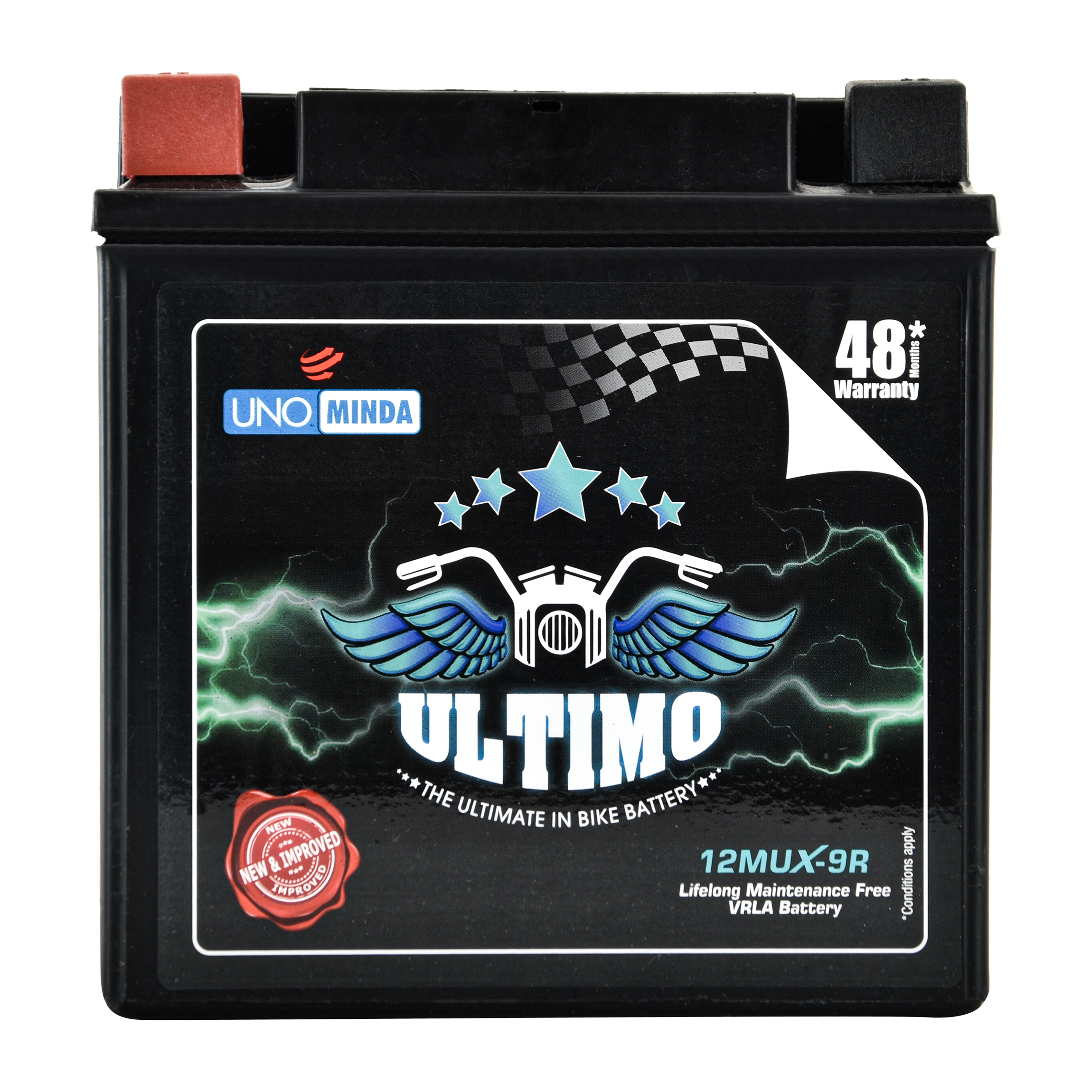 Uno Minda 12MUX-9R Ultimo battery for 2 Wheeler