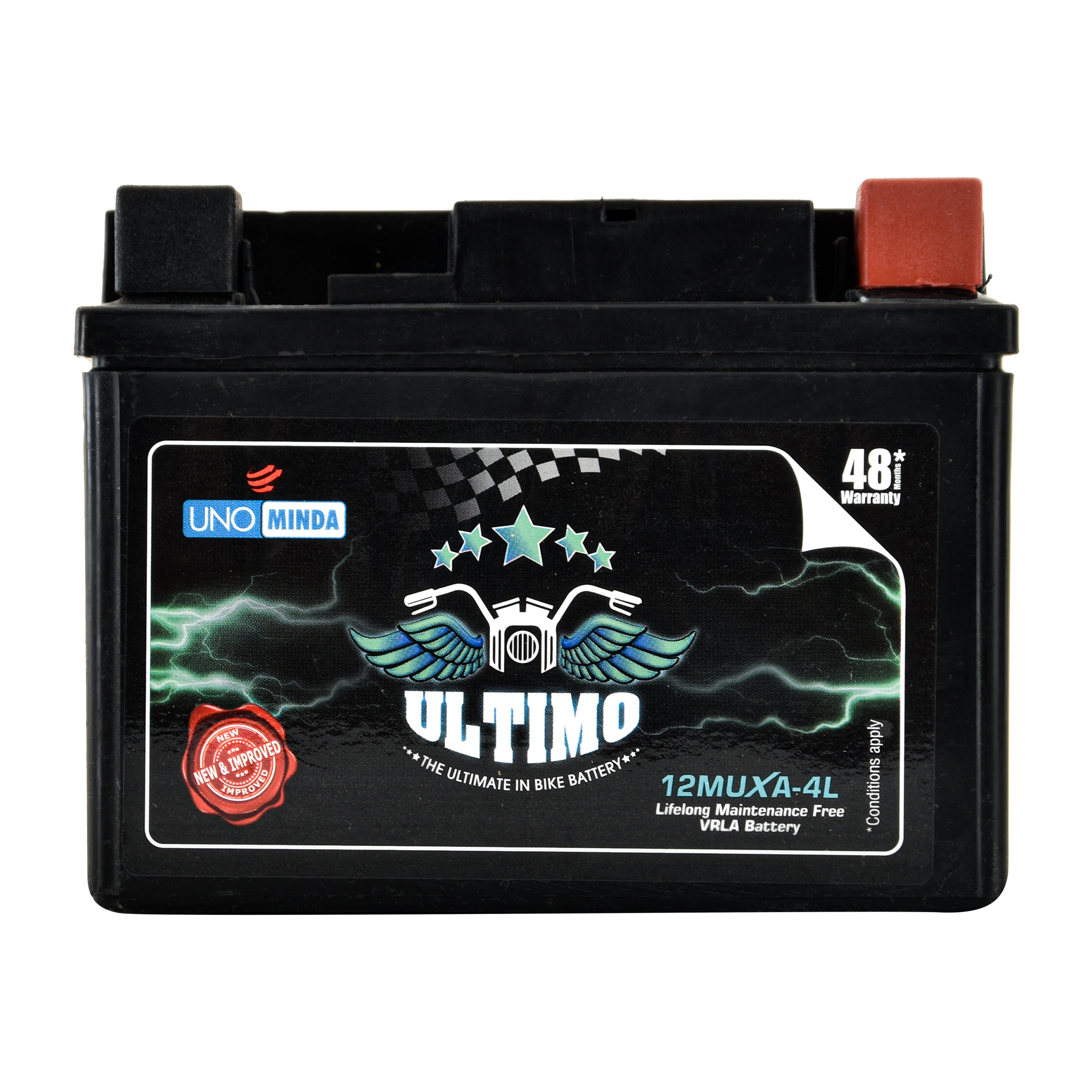 Uno Minda 12MUXA-4L Ultimo battery for 2 Wheeler