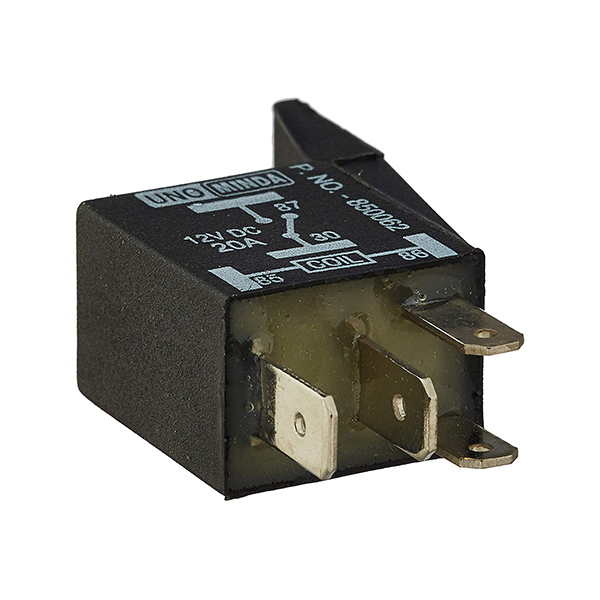 Uno Minda 850062 Headlight Relay 12V/ 20A 4Pin With Bracket