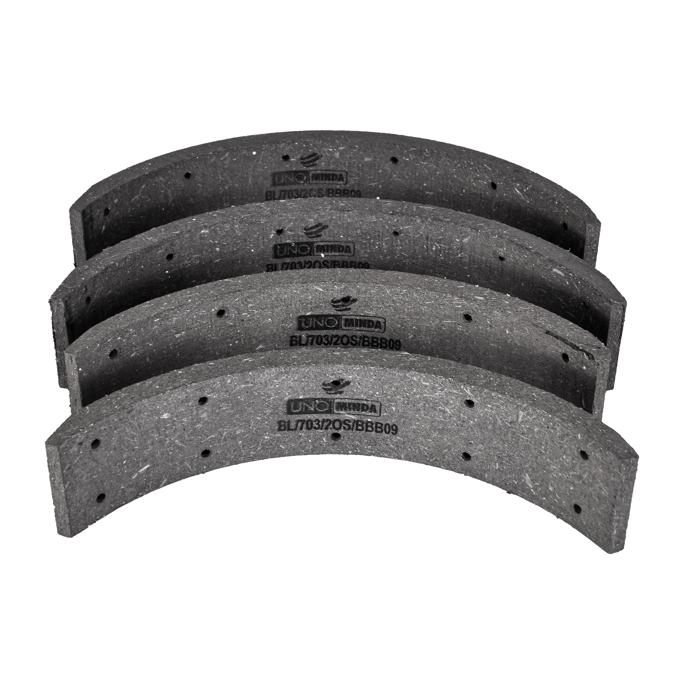 Uno Minda BL-703O2 Car Brake Lining for Mahindra Scorpio