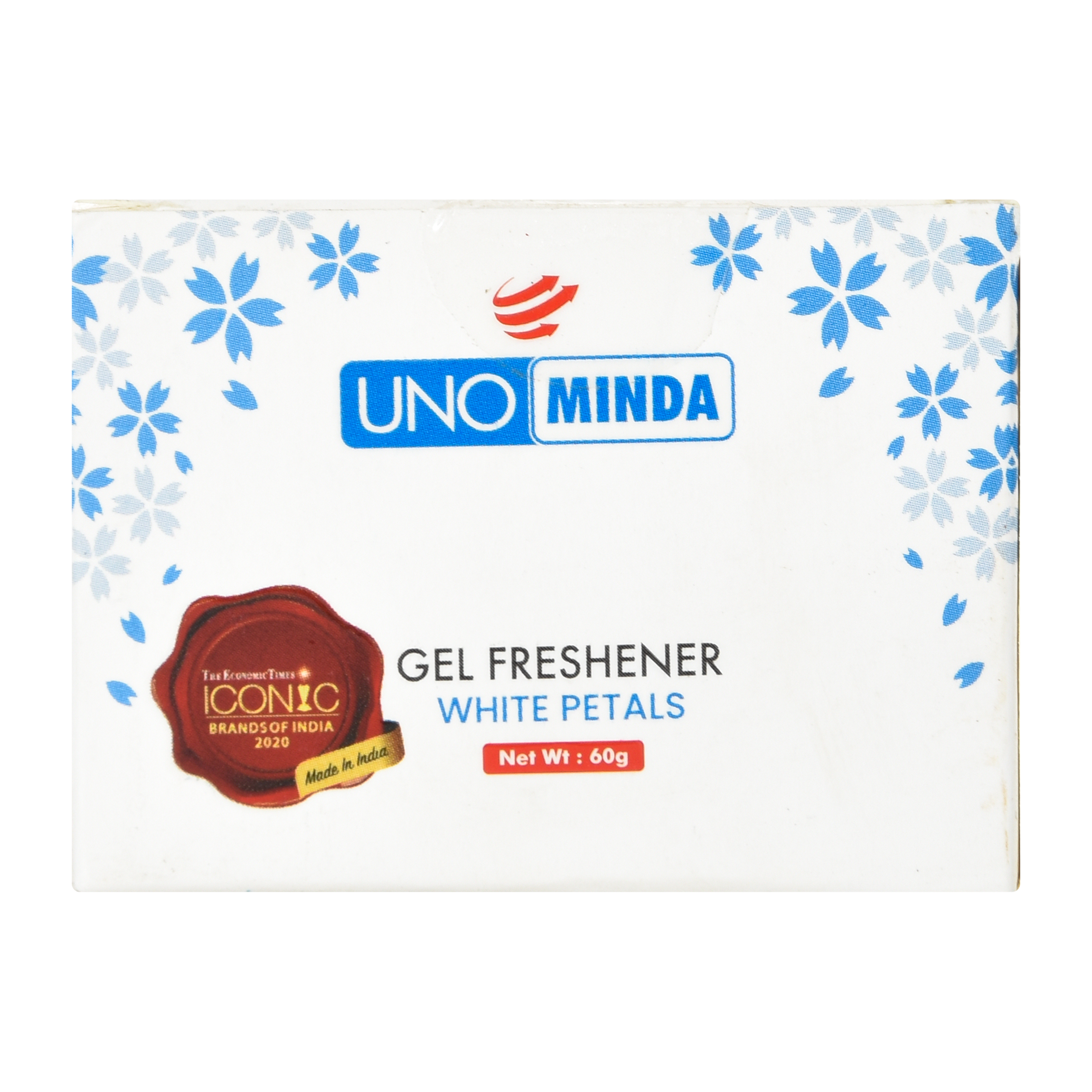 Uno Minda CFR_WPETALS_60 Car Perfum Gel - White Petals Universal for all Cars