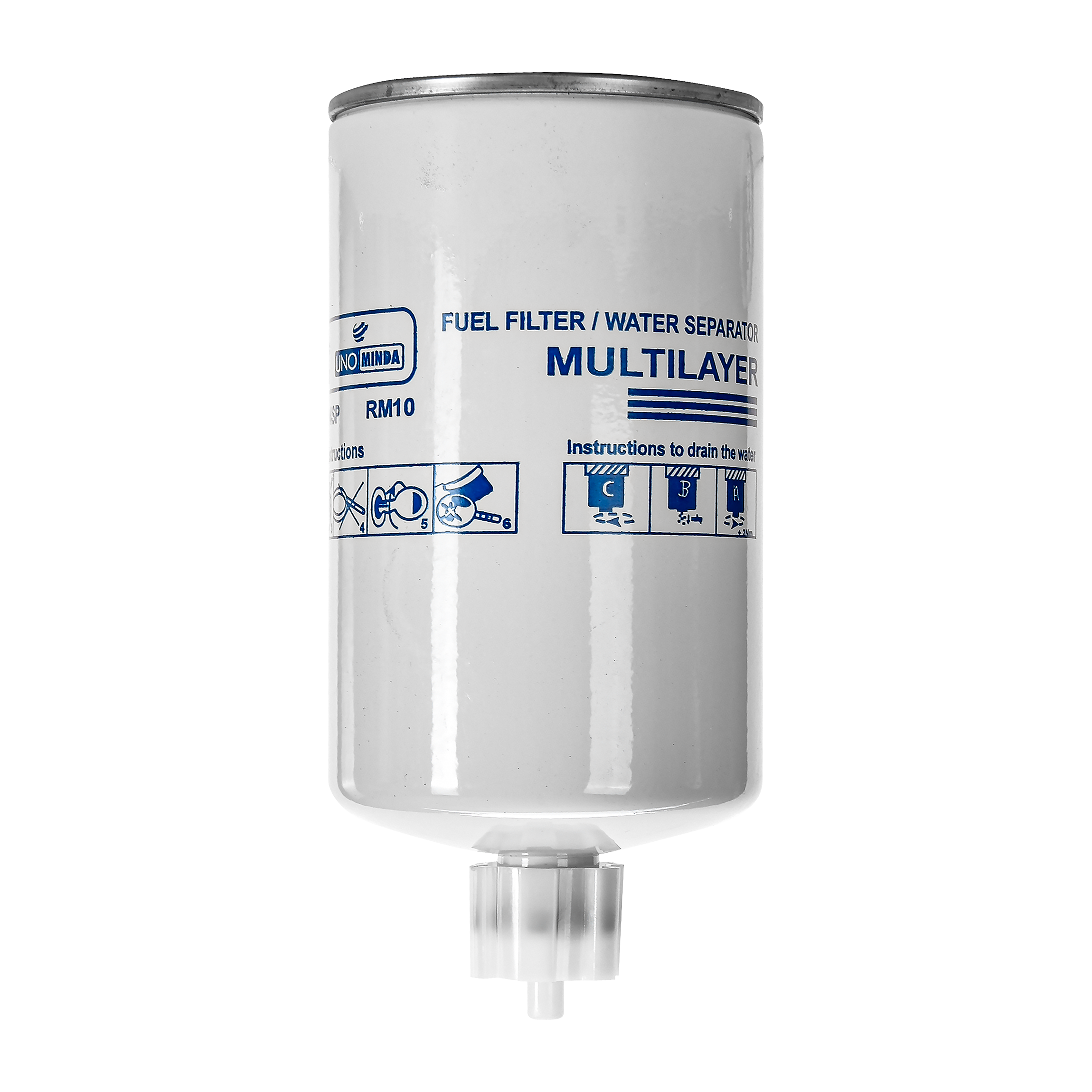 Uno Minda DF1014SP Diesel Fuel Filter for Ashok Leyland Hino