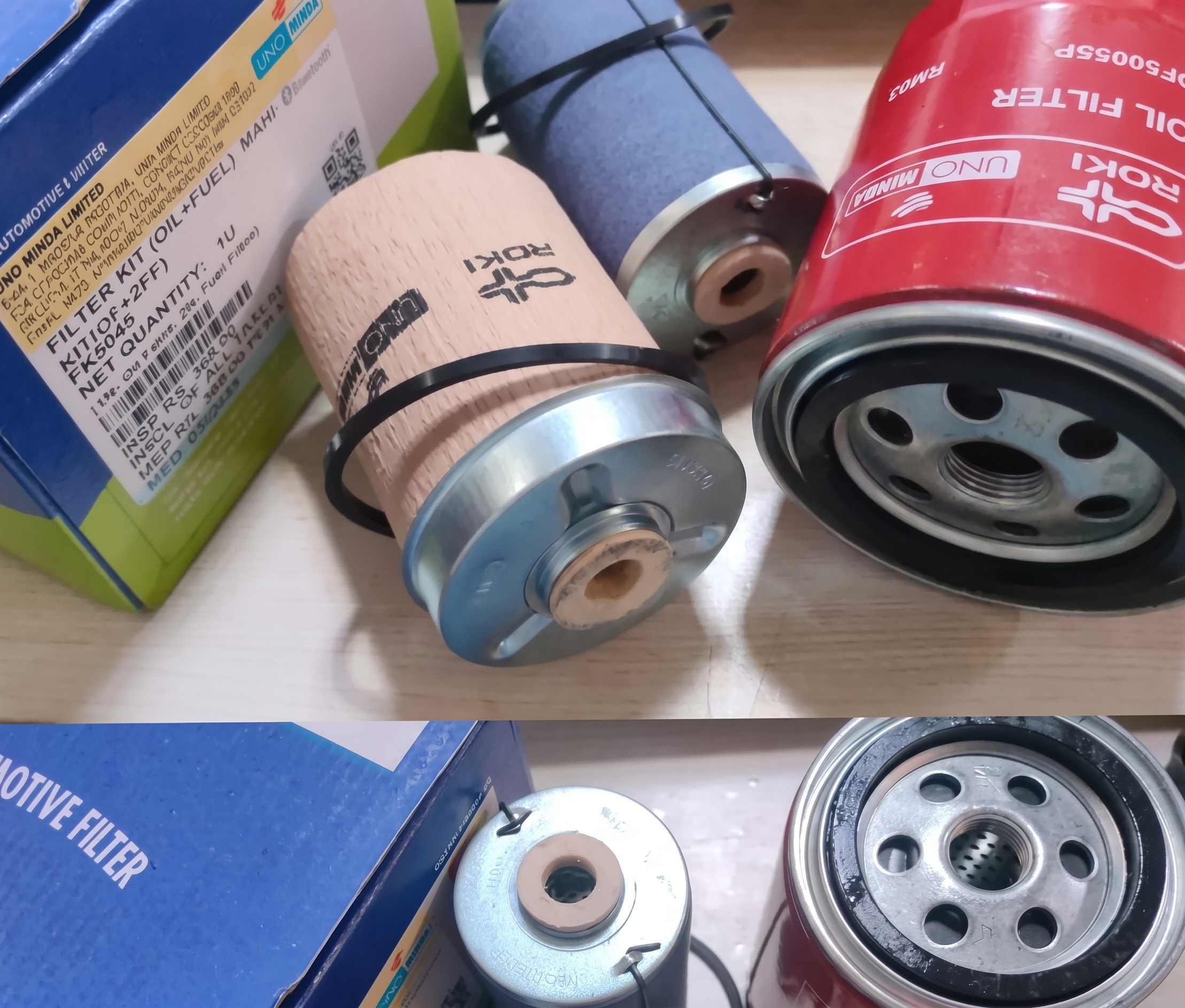 Uno Minda FK5045 Engine Filter Kit for Mahindra Mahindra Di