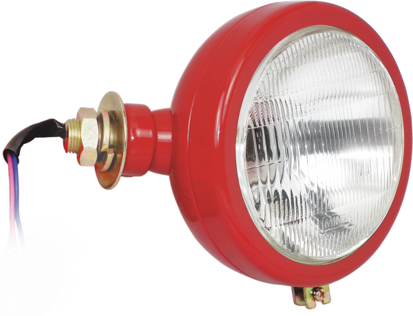 Uno Minda HL-5502 Head Light-RED-WITH PARKINK- LH for TAFE TAFE 1035