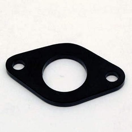 Uno Minda MI-0044K INSULATOR CARBURETTOR (WHITE) - WITH O RING & GASKET For-TVS-SCOOTY 