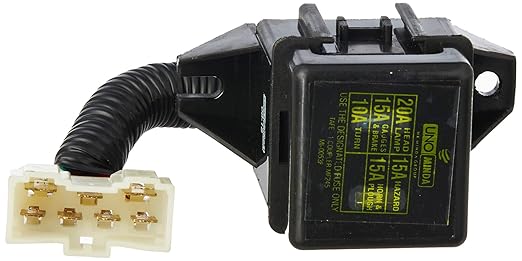 Uno Minda MI-0053F FUSE BOX - 1 COUPLER - SHORT WIRE For-TAFE-TRACTORS- MF 245 Set of 1