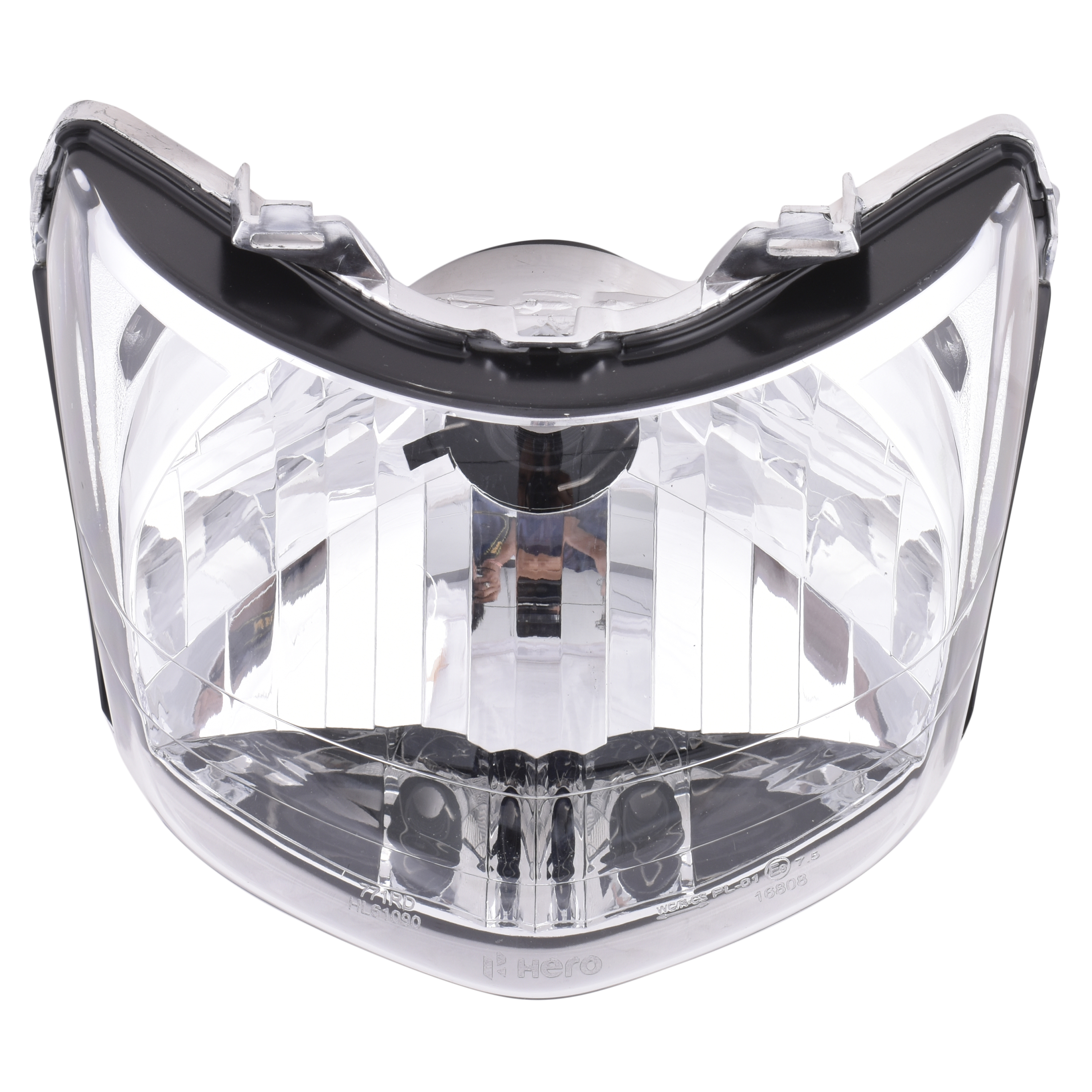 Uno Minda RH-115-HLU Head Light for Hero HF Deluxe