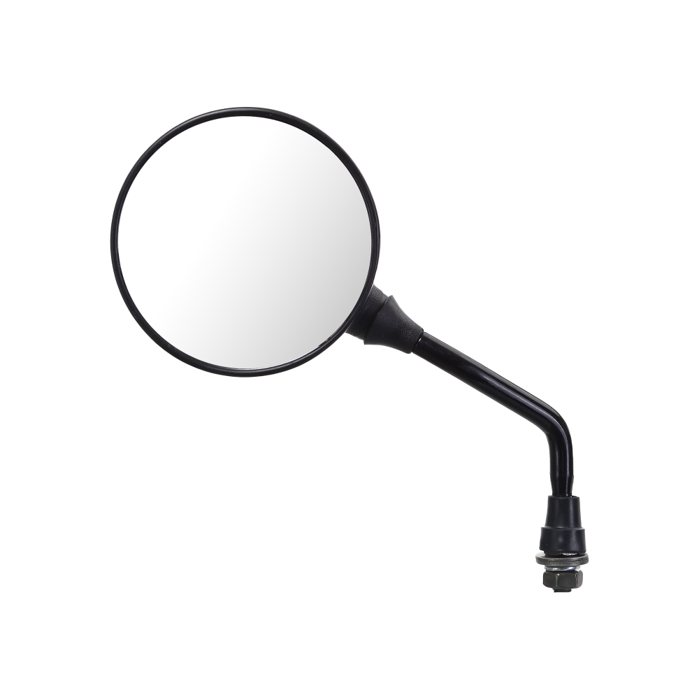 Uno Minda RV-1005L Shatterproof Glass Rear View Mirror(Round Mirror)-Left Hand For Bajaj CNG 3WH  