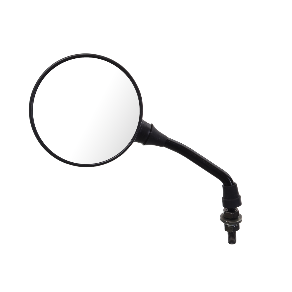 Uno Minda RV-1005R Shatterproof Glass Rear View Mirror(Round Mirror)-Right Hand For Bajaj CNG 3WH  