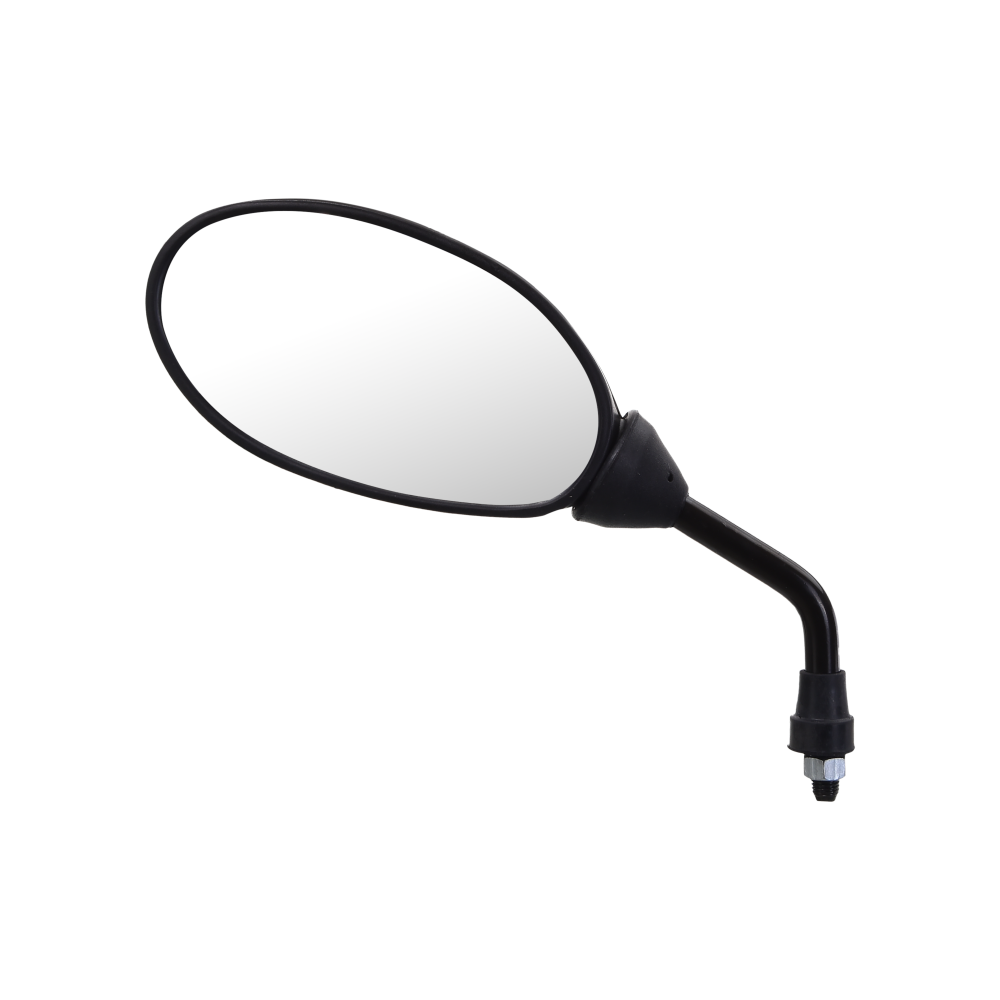 Uno Minda RV-2007L Shatterproof Glass Rear View Mirror-Left Hand For TVS Star Sport  