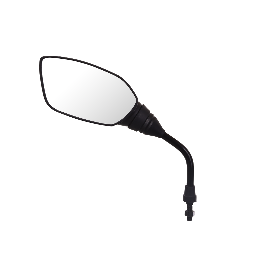 Uno Minda RV-2009L Shatterproof Glass Rear View Mirror-Left Hand For TVS Apache, Apache 160 RTR  