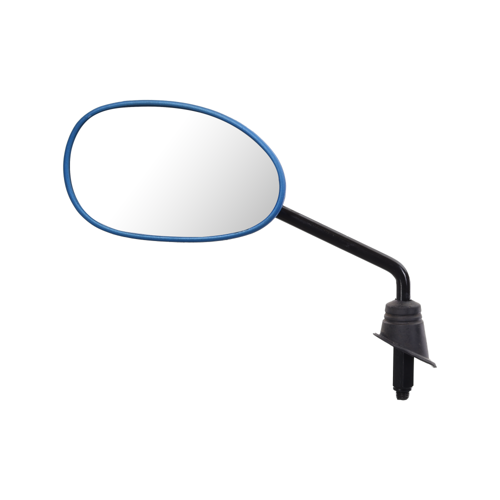 Uno Minda RV-2010L-MATBLU REAR VIEW MIRROR - LH for TVS JUPITER/WEGO