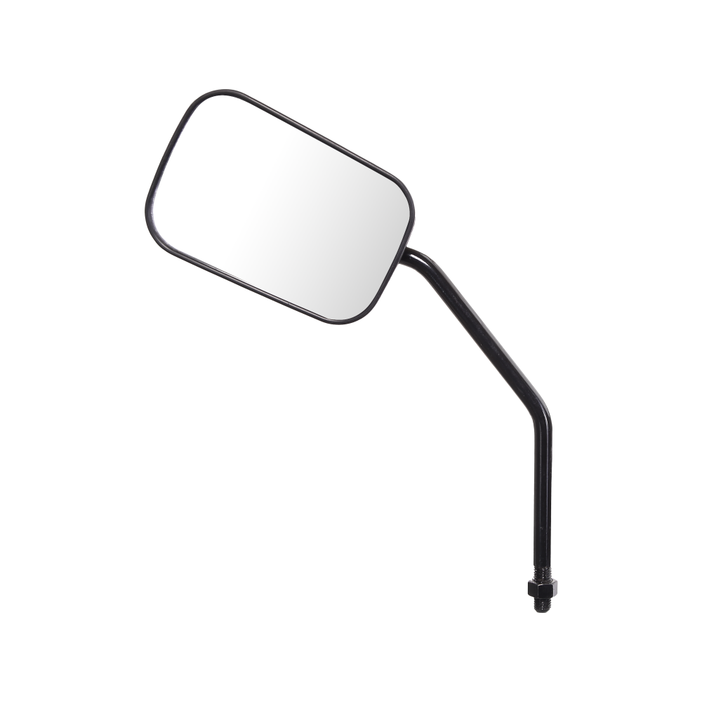 Uno Minda RV-3000 Shatterproof Glass Rear View Mirror Common for Left Hand & Right Hand For Kinitic Honda Kinetic Honda  