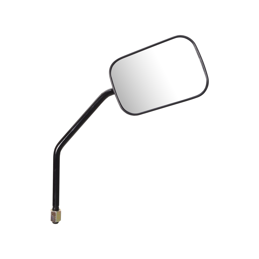 Uno Minda RV-3000R Shatterproof Glass Rear View Mirror-Right Hand For Kinitic Honda Kinetic Honda  