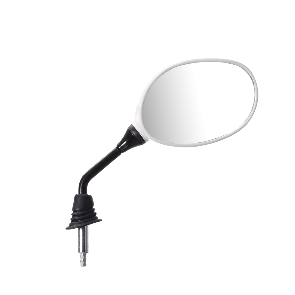 Uno Minda RV-4002R-WHT Shatterproof Glass Rear View Mirror-Right Hand For Honda Activa New Model  