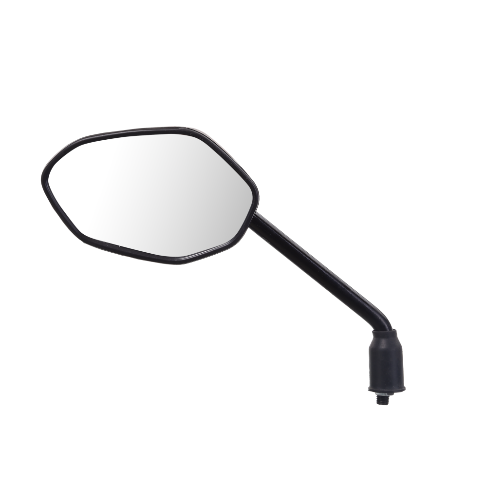 Uno Minda RV-4006L Shatterproof Glass Rear View Mirror-Left Hand For Honda Stunner  