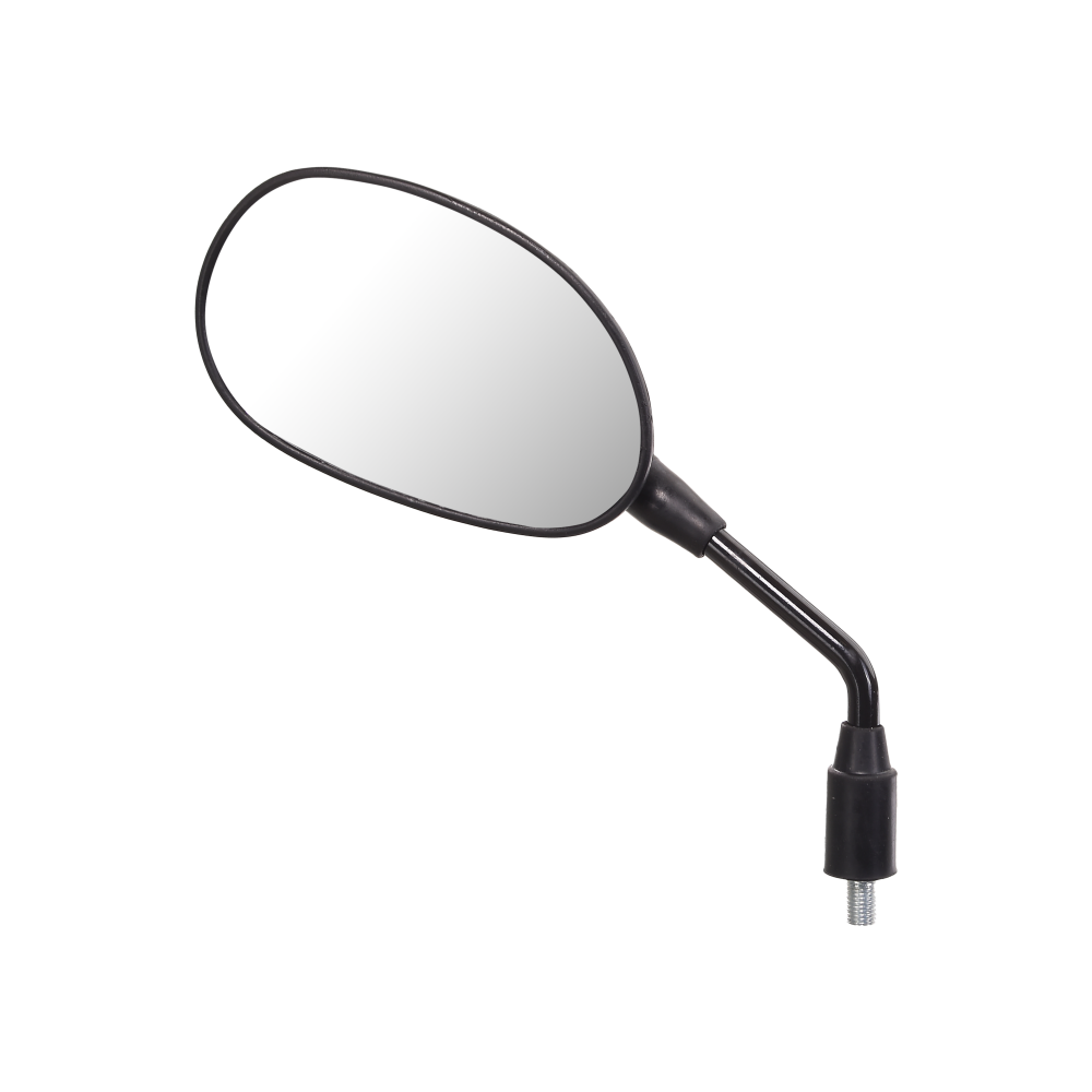 Uno Minda RV-5005L Shatterproof Glass Rear View Mirror(With Adaptor)-Left Hand For Hero Splendor (New Model), Passion  