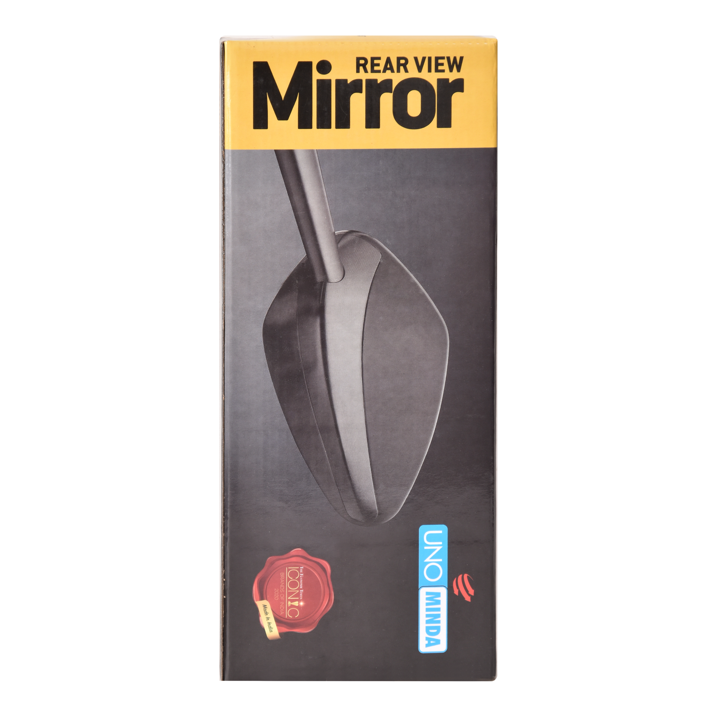 Uno Minda RV-5020R-WHT REAR VIEW MIRROR - RH for HERO PLESR N/M