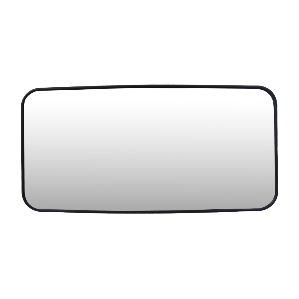 Uno Minda RV-9003L Shatterproof Glass Rear View Mirror-Left Hand- Convex For Tata TATA 1612-UNIVERSAL FOR HCV SEGMENT  