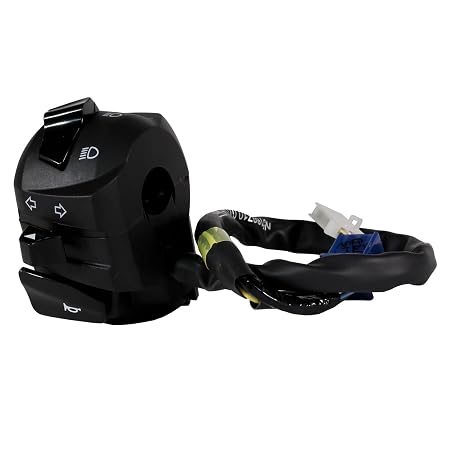Uno Minda SW-0581B-M01 HANDLE BAR SWITCH- LEFT SIDE - SELF START For-TVS-PHOENIX 125 DISC/DRUM / CENTRA/ VICTOR N/M 2016 