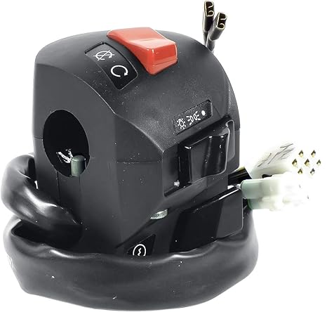 Uno Minda SW-0648C HANDLE BAR SWITCH- RIGHT SIDE (SELF START) For-BAJAJ-PULSAR 135/150/DISCOVER 125ST/ PULSAR 180/ PULSAR 150 UG5 