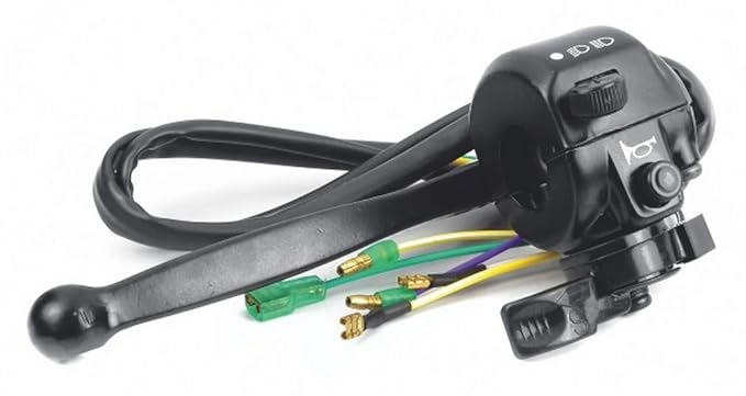 Uno Minda SW-0655G HANDLE BAR SWITCH- LEVER ASSEMBLY - LEFT SIDE - KICK START For-TVS-XL SUPER (O/ M) 