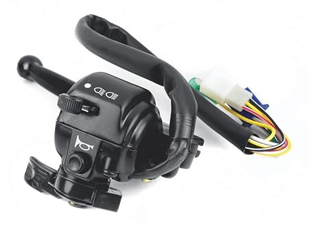 Uno Minda SW-0655L HANDLE BAR SWITCH- LEVER ASSEMBLY - LEFT SIDE - KICK START For-TVS-XL SUPER 