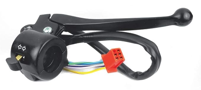 Uno Minda SW-0656E HANDLE BAR SWITCH- LEVER ASSEMBLY - RIGHT SIDE (KICK START) For-TVS-XLN-HD 