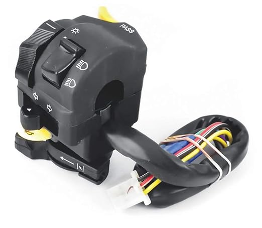 Uno Minda SW-0657U HANDLE BAR SWITCH- LEFT SIDE - KICK START For-TVS-VICTOR/ VICTOR GL/ GLX 