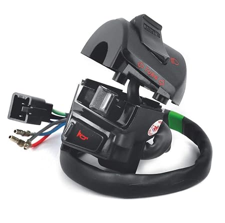 Uno Minda SW-0659A HANDLE BAR SWITCH- LEFT SIDE (KICK START) For-HERO-AMBITION - DISC/ DRUM 