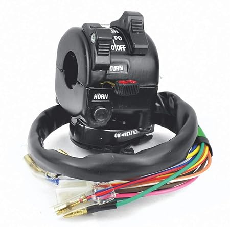 Uno Minda SW-0714M HANDLE BAR SWITCH- LEFT SIDE - KICK START For-YAMAHA-RXG/ RX-135/ CRUX ECO/ RXZ 