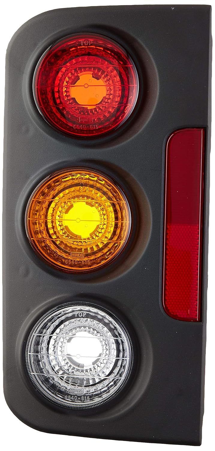 Uno Minda TL-6540AM Tail Light Assembly without Bulb Holder & Wire - Left for Tata Ace