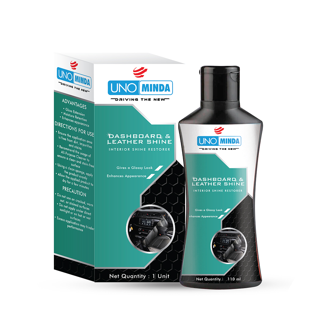Uno Minda UNOCCDLS01 Dashboard & Leather Shine 110 ML Universal for all Cars