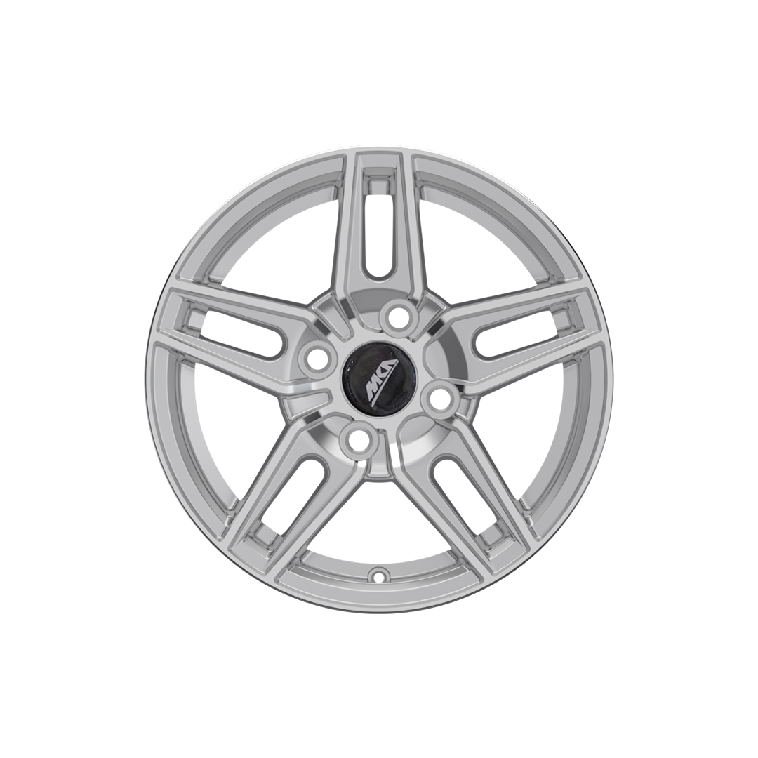 Uno Minda Smart 13 inch hyper silver alloy wheel