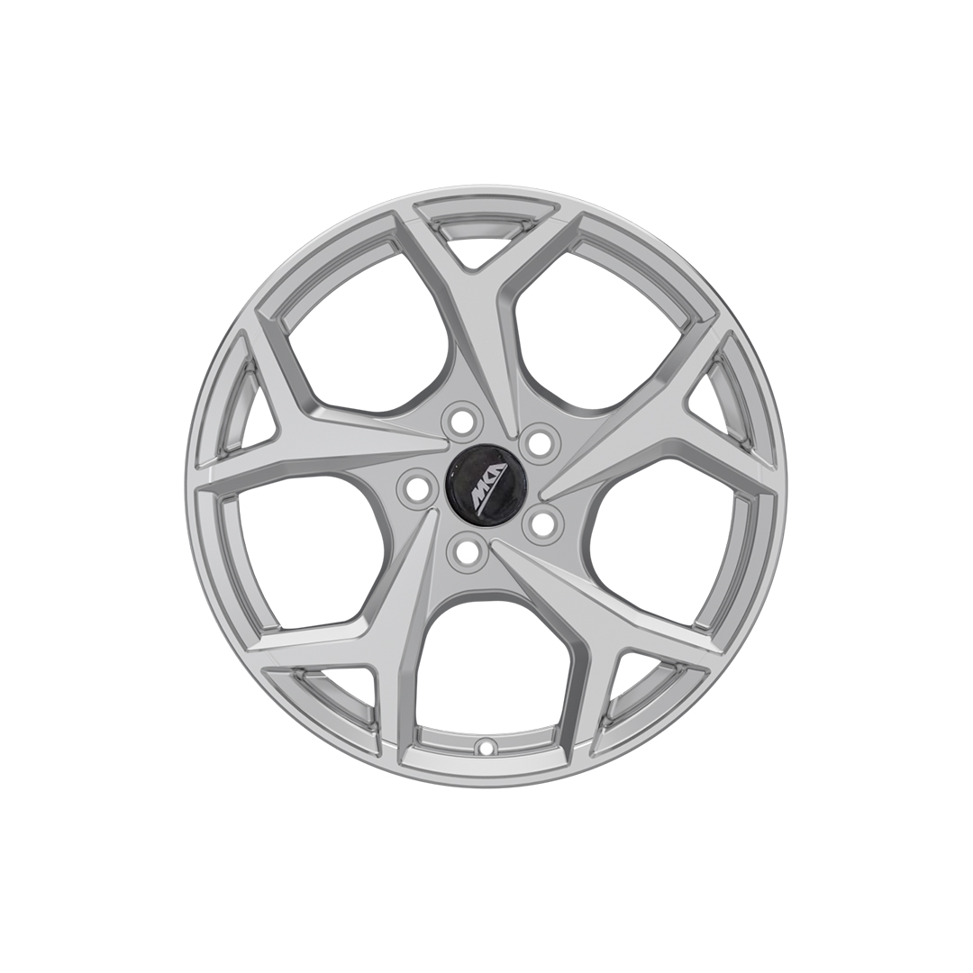 Uno Minda W1D172-000M00 Sparc Alloy Wheel 16 Inch, Diamond Cut, Hyper Silver Machined, 5 Holes