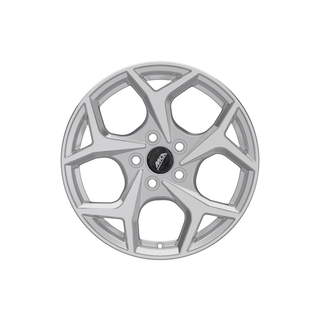 Uno Minda W1D206-000M00 Sparc Alloy Wheel 15 Inch, Diamond Cut, Hyper Silver Machined, 5 Holes